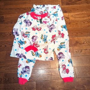 My Little Pony Size 6 Kids Pajama Set NWT